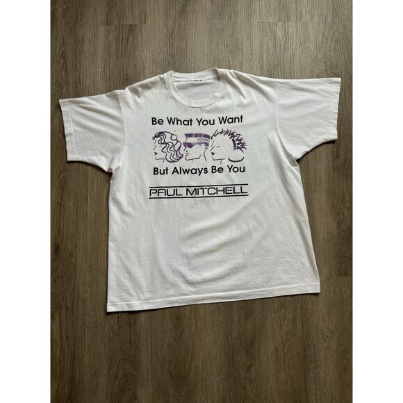 Vintage 90s Paul Mitchell Be What You Want But Alwasy Be You Shampoo Promo Rare - Picture 1 of 12